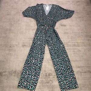 Leopard Pant Romper